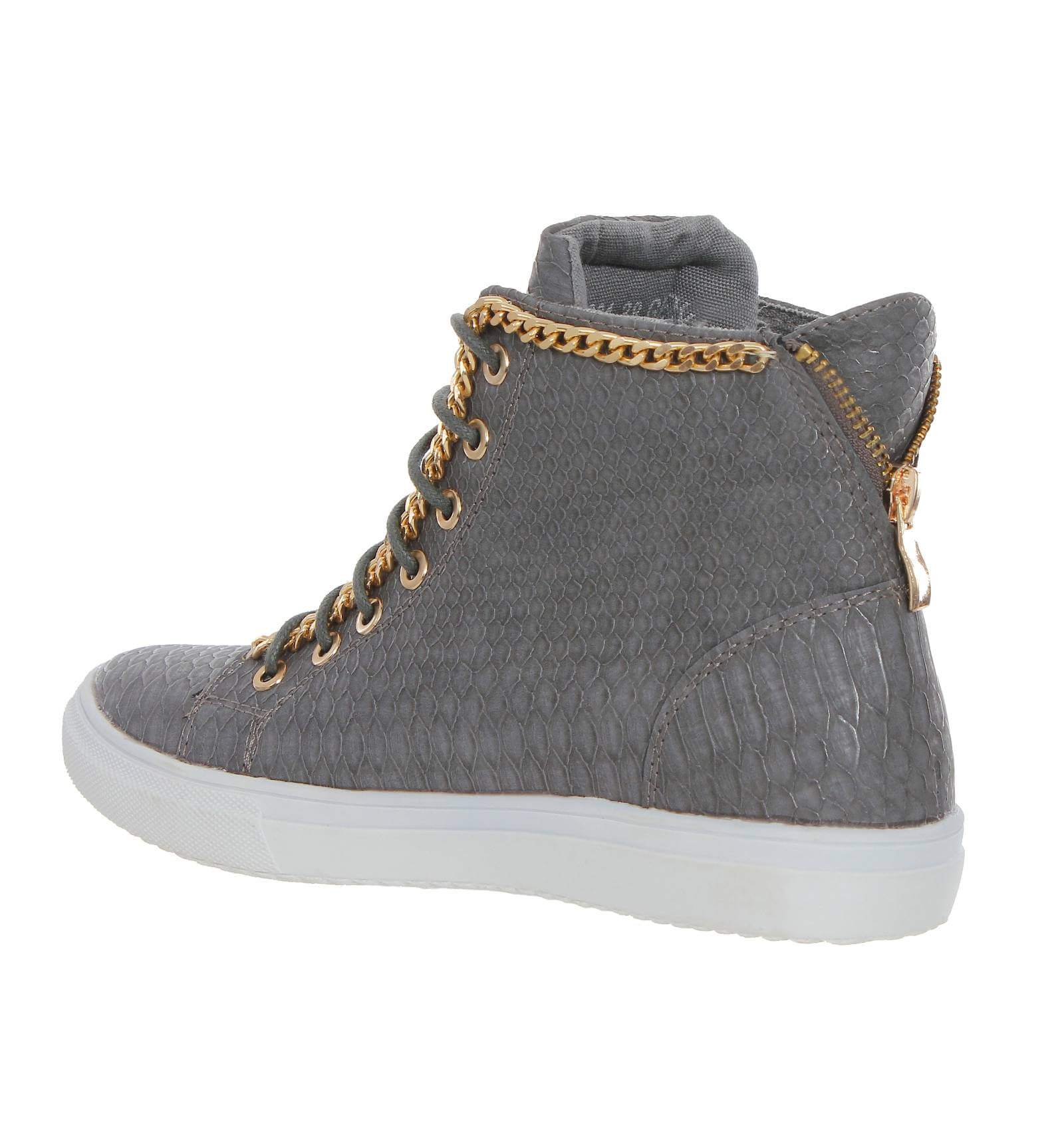 basket femme gris argent