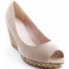 Escarpins femme simili cuir beige ZELIA