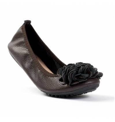 Ballerines marron femme souples et conforatble MONCEAU