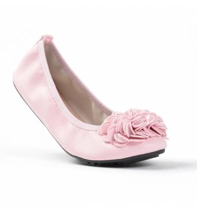 Ballerines rose femme plates MONCEAU