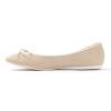 Ballerines femme beige simili cuir CLAIRE