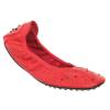 Ballerines femme souples rouge à perle Léonie
