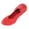 Ballerines femme souples rouge à perle Léonie