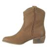 Bottines femme à clous camel NITA