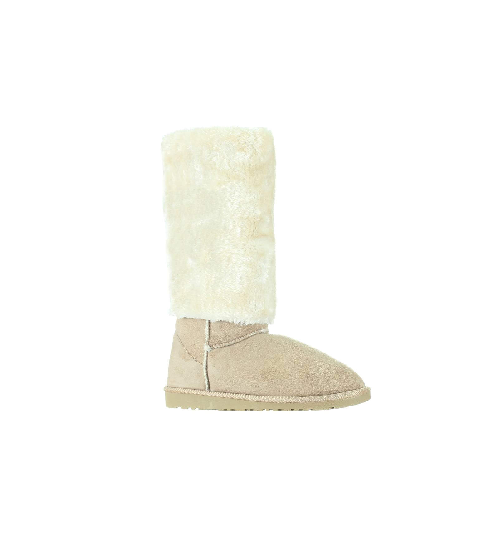 bottes en daim femme