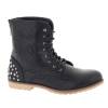 Bottines femme trouée noire Nelly