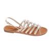 Spartiates femme beige CARINA