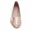 BALLERINES FEMMES À TROUS DORÉ JADE 