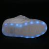 Baskets lumineuses enfants dorées LED