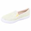 Baskets femme sans lacets avec strass jaune OMELLA