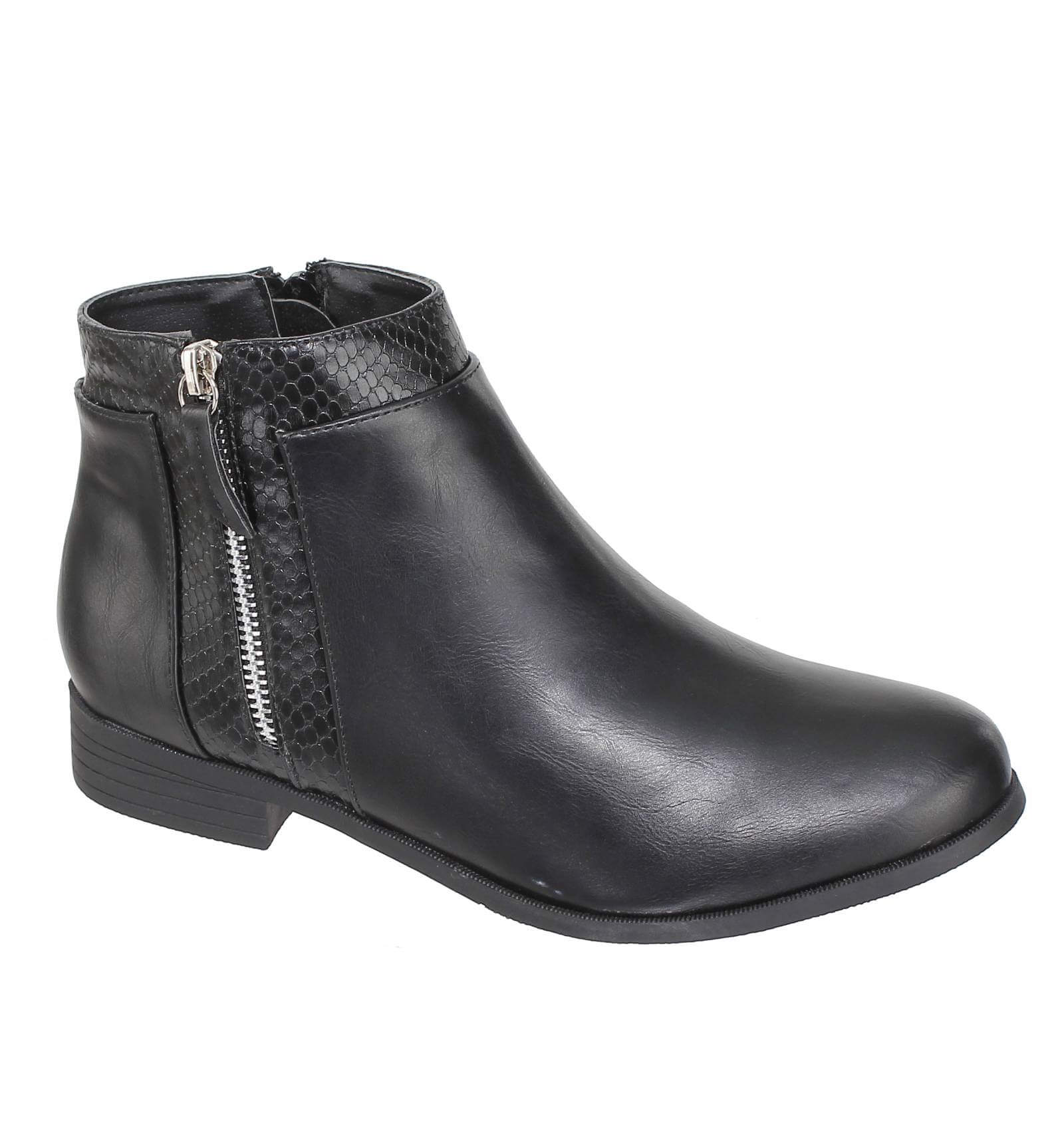 bottines femme serpent