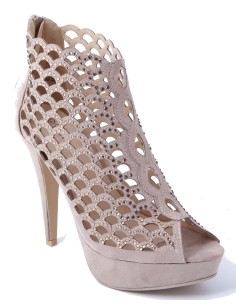 Escarpins Talons Aiguilles Carvela - Cuir Daim Gris - Taille 41 - Occasion