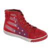 Baskets femme montantes drapeau USA rouge NANA