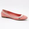 Ballerines femme simili cuir orange SOPHIE