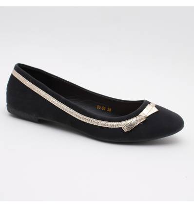 Ballerines femme noir SOPHIE