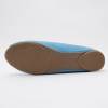 Ballerines femme bout ouvert bleu ALEXIA