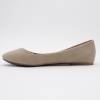 Ballerines confortables plate beige foncé CAROLE