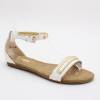 Sandales femme simili cuir blanc BELLA