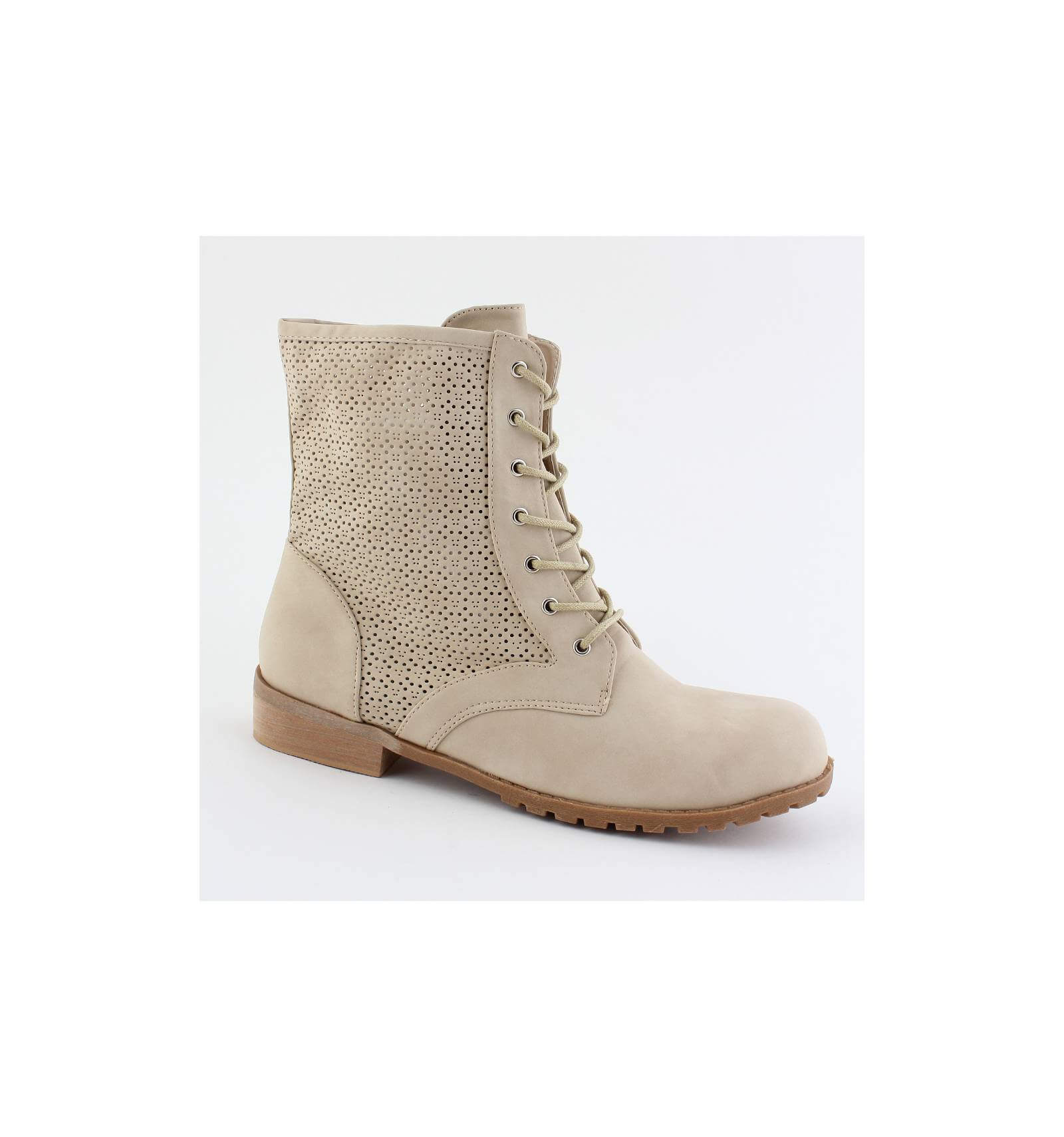 bottines femme beige a talon
