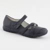 Ballerines confort simili cuir bleu marine TANIA