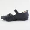 Ballerines confort simili cuir bleu marine TANIA