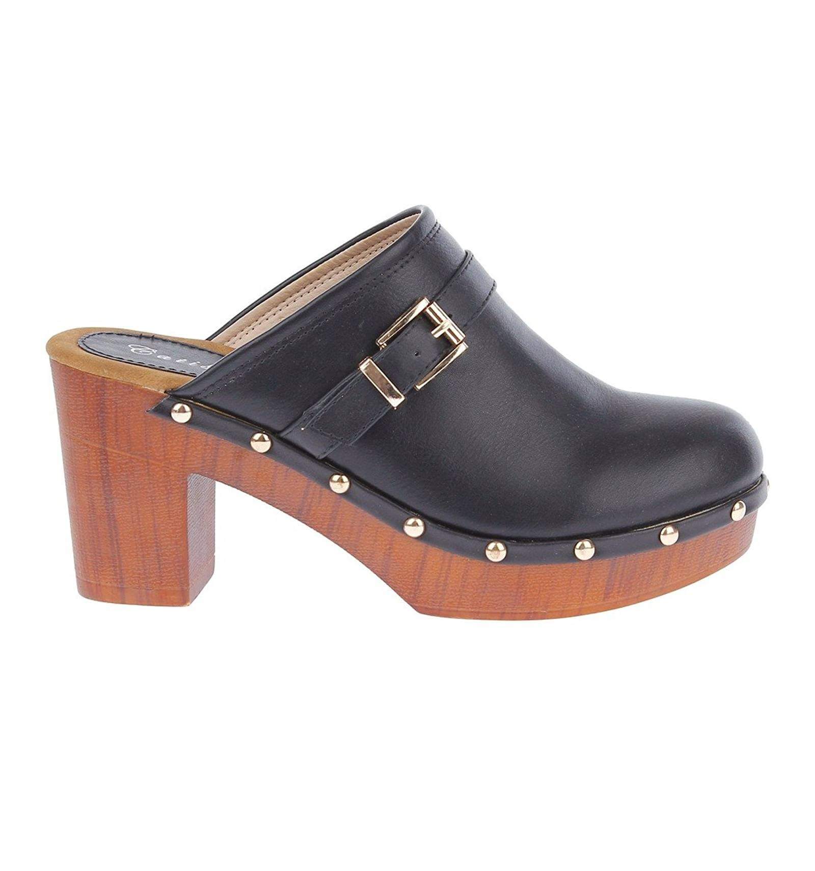 chaussure femme talon compensé fermé