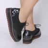 Derbies femme noir Dalila