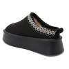 Bottines noires peau de mouton Riverina